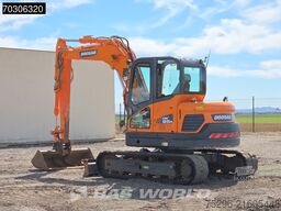 Doosan DX85 R-3 A/C - 3 Cucharas
