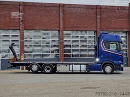 Scania S580 V8 NGS Highline 6x2*4 - Side loader Contai...