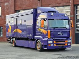 MAN TGA 18.360 4x2 - Horse truck +  full camper - 4...