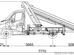 Mercedes-Benz Sprinter Ruthmann Ecoline 230 - 23m - 25