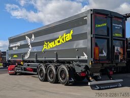Semi-remorque benne STAS HardoX Stahl 74 m³, 2x Liftachse, MIETEN?