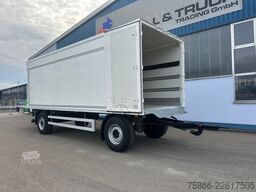 Remorcă carosată  KFB Jessen  Iso Kofferanhänger durchladbar LBW 2