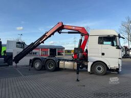 MAN TGX 26.440 6x2 mit HMF 3000-5 Kran Top Zustand