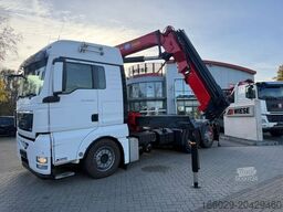 MAN TGX 26.440 6x2 mit HMF 3000-5 Kran Top Zustand