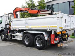 Mercedes-Benz Arocs 2636 / 6x4 / HDS Fassi / 3-Way Tip
