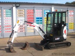 BOBCAT E 20 * 2x Löffel * * Verstellfahrwerk *