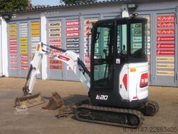 BOBCAT E 20 * 2x Löffel * * Verstellfahrwerk *