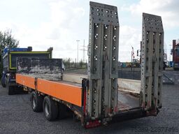 HIEBENTHAL TTH 18 Tieflader Rampen SAF-Achsen Tandem