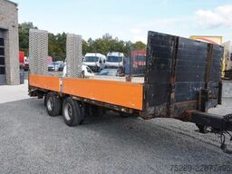 HIEBENTHAL TTH 18 Tieflader Rampen SAF-Achsen Tandem