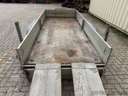 KOCH Baumaschinenanhänger / Rampen / TÜV Januar 2027