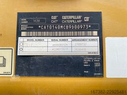 Caterpillar 140M Ripper + Pushblock