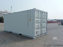 20 Fuß Seecontainer RAL7035 Container Kontener Kontainer Shipping Box Self