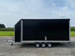 Rosemeier VE Jumbo 35.5 Tridem-Planenaufbau Autotransporter