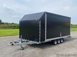 Rosemeier VE Jumbo 35.5 Tridem-Planenaufbau Autotransporter