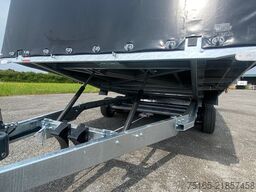 Rosemeier VE Jumbo 35.5 Tridem-Planenaufbau Autotransporter