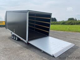 Rosemeier VE Jumbo 35.5 Tridem-Planenaufbau Autotransporter