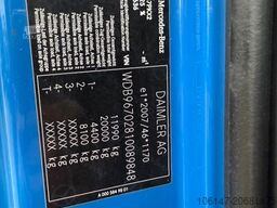 MERCEDES-BENZ 1224L E6, Klima, Automatik, Koffer 5.2m&LBW1.5to