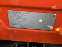 KUBOTA KX030-4 MINIBAGGER NUR 52,5 BH, TOP-ZUSTAND !
