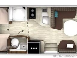 FRANKIA M-Line T 7400 GD Exklusiv V6 3,0CDI SAT TV Alde