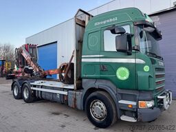 Scania R560 V8 **6X4+JONSERED 1020 CRANE**