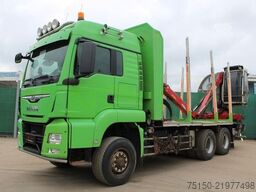 MAN TGX 33.500 6x6H BL HOLZ KRAN PENZ 12Z9.50 Nr 010