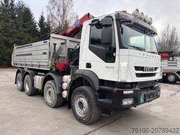 Iveco 500 Kipper+HMF 2320