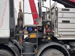 Iveco 500 Kipper+HMF 2320