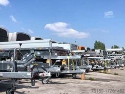  Wasserfass 3000ltr. verzinkt Tandem Anhänger