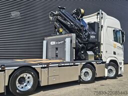 Scania R590 - 8x2 WIDE SPREAD / HMF 95 tm - JIB - LIER...