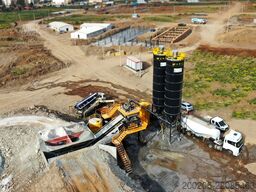 FABO mobile concrete mixing plants 100 m³/h Mobile Concrete Mixing Plant