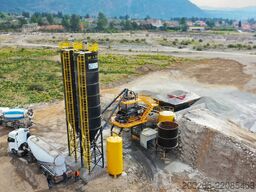 FABO mobile concrete mixing plants 100 m³/h Mobile Concrete Mixing Plant