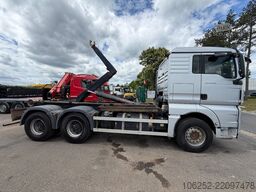 MAN TGX 33.480 6x4 MANUAL ZF - AJK HOOKLIFT - AIR S...