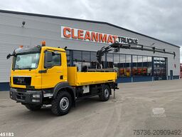 Man TGM 13.290 4x4 Hiab 9 Tonmeter laadkraan Just 2...