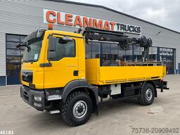 Man TGM 13.290 4x4 Hiab 9 Tonmeter laadkraan Just 2...