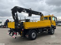 Man TGM 13.290 4x4 Hiab 9 Tonmeter laadkraan Just 2...