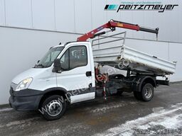 Iveco Daily 70C17 Meiller + HMF 340 K1 Kran