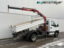 Iveco Daily 70C17 Meiller + HMF 340 K1 Kran