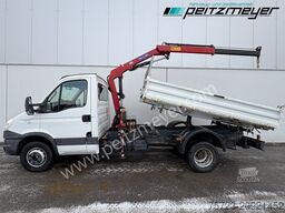 Iveco Daily 70C17 Meiller + HMF 340 K1 Kran