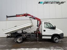 Iveco Daily 70C17 Meiller + HMF 340 K1 Kran