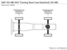 DAF XG 480 4X2 *Coming Soon*Low Deck(4x2) XG 480