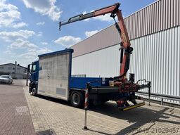 Mercedes-Benz Antos 1836 L 4x2 Antos 1836 L 4x2, Glastransporter, Heckkran Palfinger Pk 12002-EH, Funk