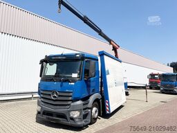 Mercedes-Benz Antos 1836 L 4x2 Antos 1836 L 4x2, Glastransporter, Heckkran Palfinger Pk 12002-EH, Funk