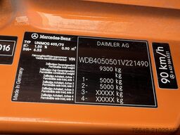 Unimog U 20 U405/70 4x4 U 20 U405/70 4x4, Kipper, Winterdienstplatte