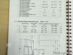 Jungheinrich ETV 14 G - 710 DZ Triplex Schubmast 7,10m 1063h