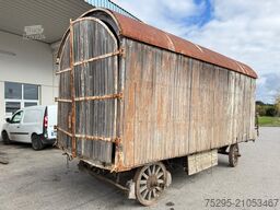  historischer Holz Möbel Wagen Restauration
