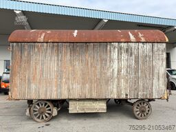  historischer Holz Möbel Wagen Restauration