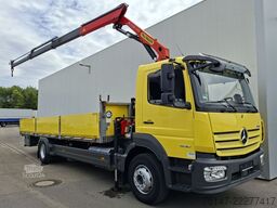 MERCEDES-BENZ 1530 L Atego Pritsche + Kran PK 9.501 Funk 2xAHK