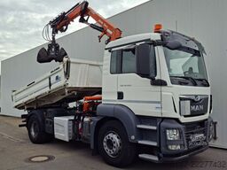 MAN TGS 18.420 4x2 BB Meiller Kipper Kran Atlas Funk
