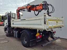 MAN TGS 18.420 4x2 BB Meiller Kipper Kran Atlas Funk