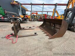 Caterpillar Siebschuafel + Gabel